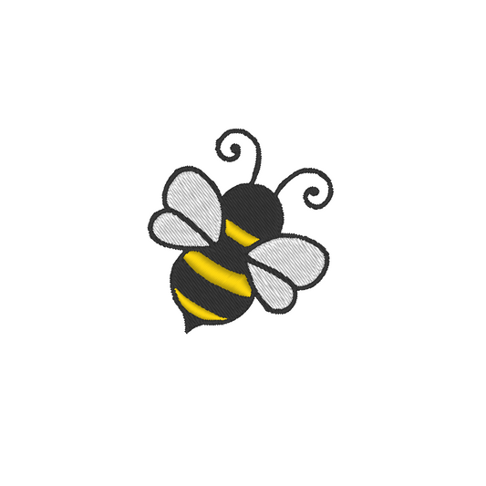 Bee Machine Embroidery Design