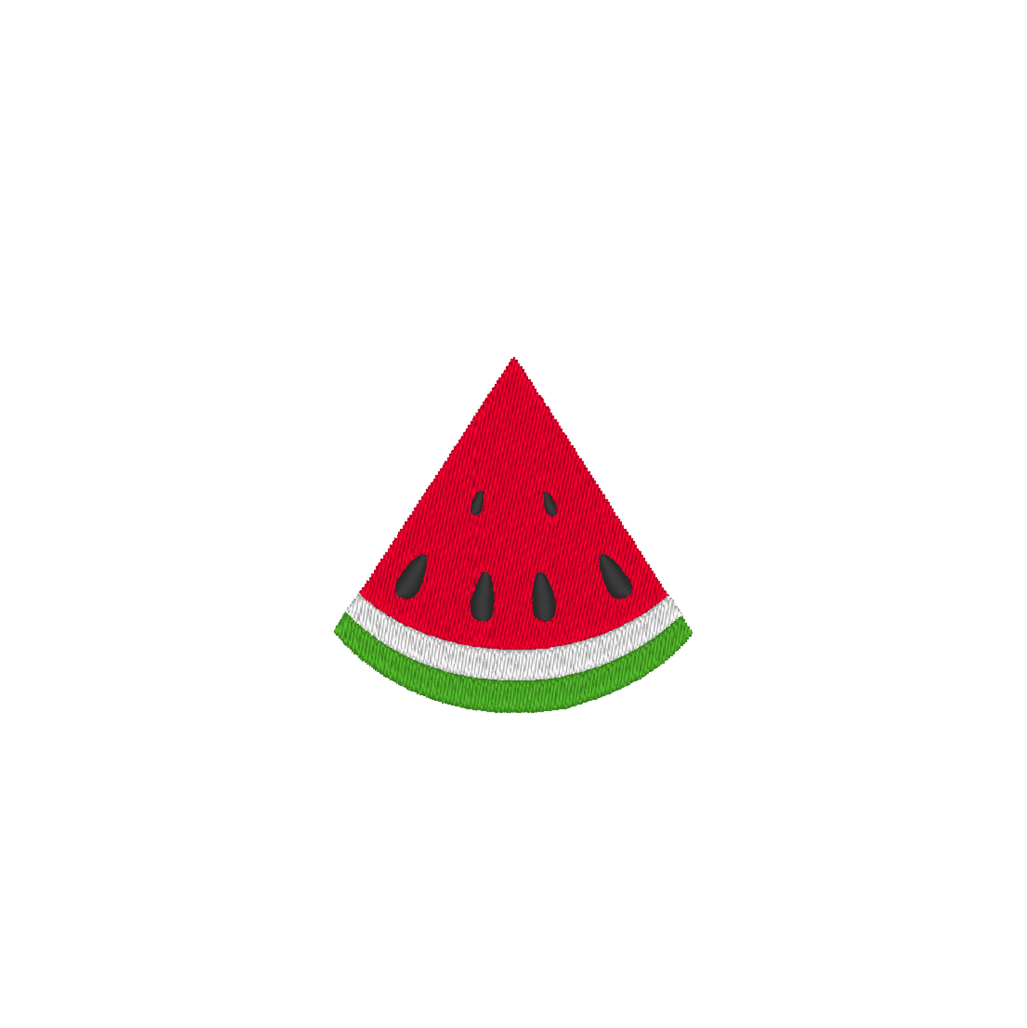 Watermelon Slice machine embroidery design