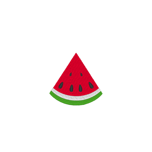 Watermelon Slice machine embroidery design