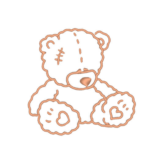 Teddy Bear Outline