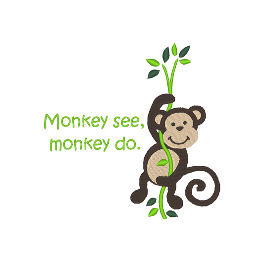Monkey see, monkey do