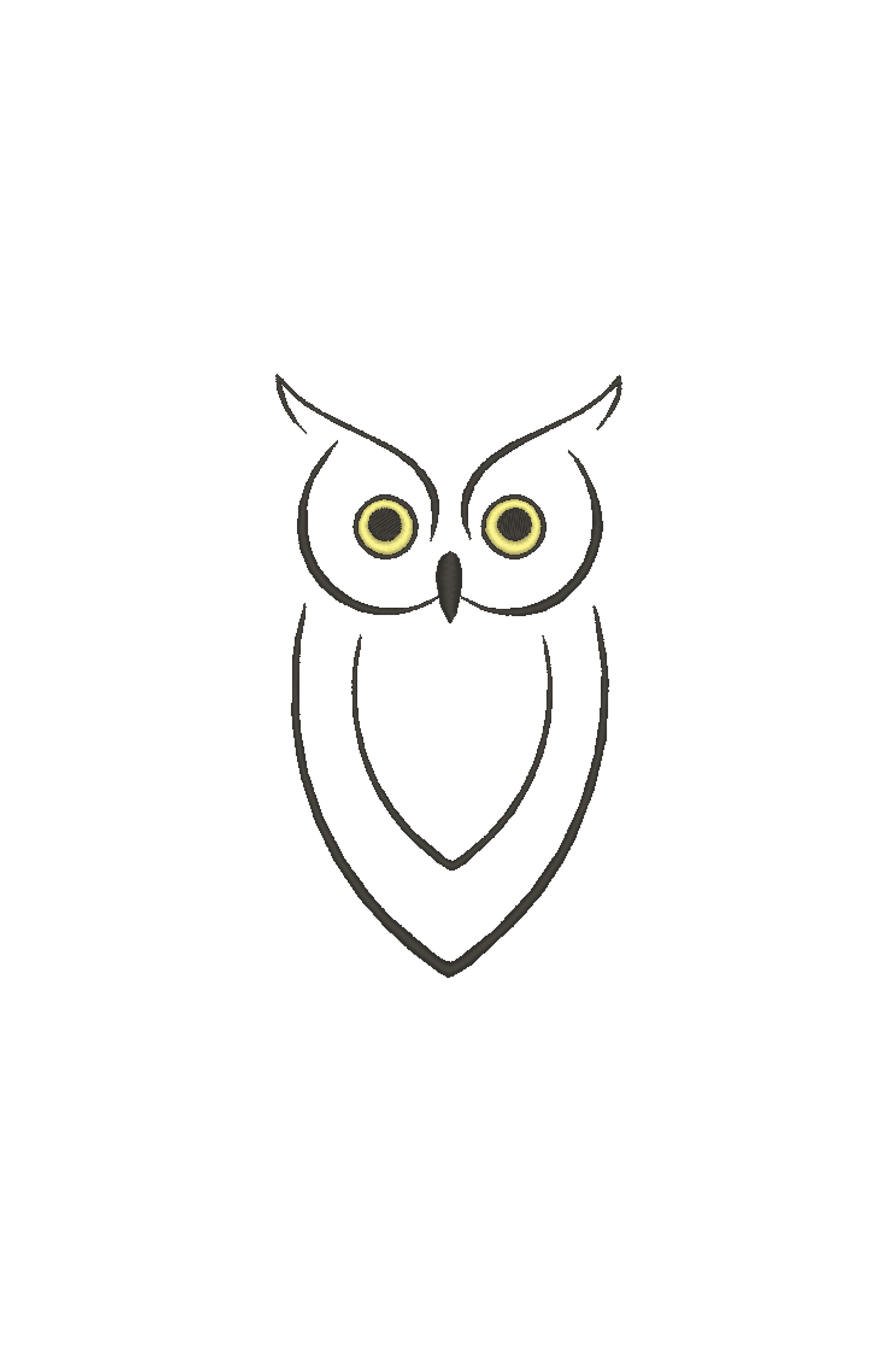 Owl outline